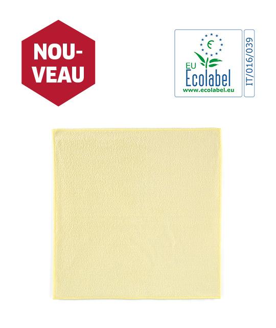 Chiffonette en microfibre Allice Eco 40x40 cm jaune 5 pcs