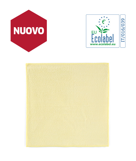 Panno in microfibra Allice Eco 40x40cm giallo 5 pcs
