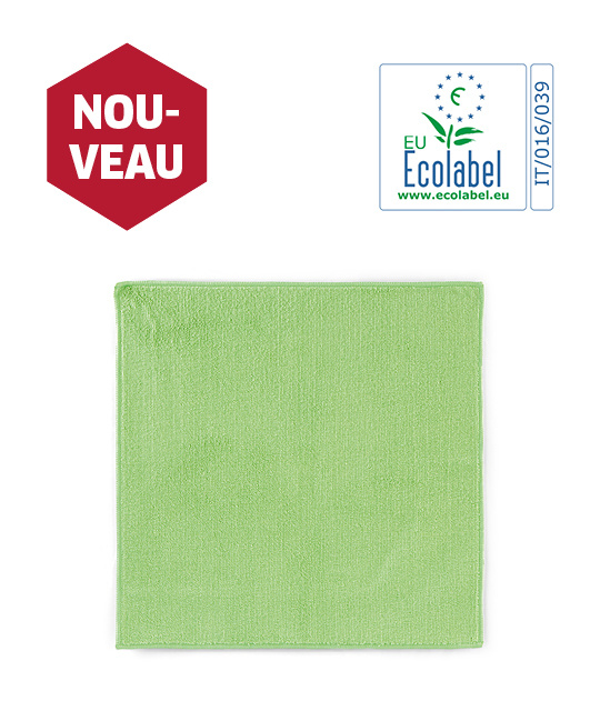 Chiffonette en microfibre Allice Eco 40x40 cm vert 5 pcs
