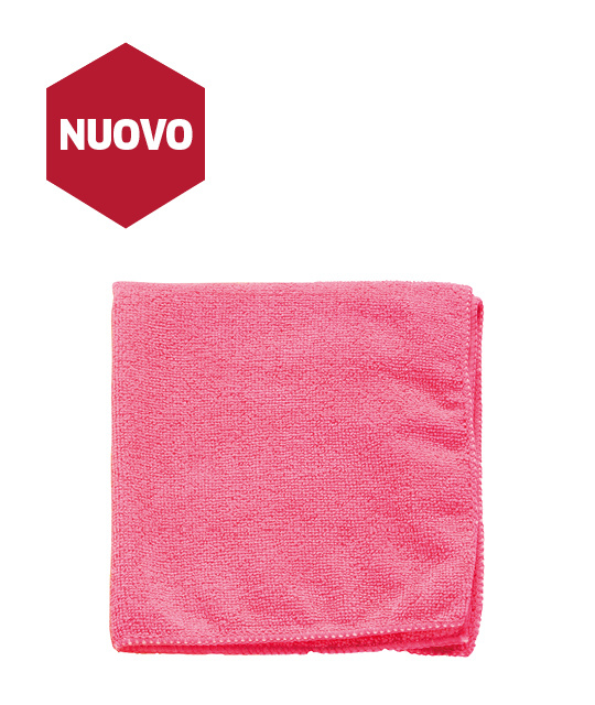 Panno in microfibra Allice Light 38x38cm rosso 20 pcs