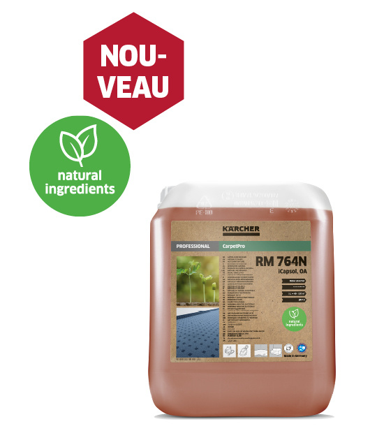 Détergent naturel moquette CarpetPro RM 764N OA 10l