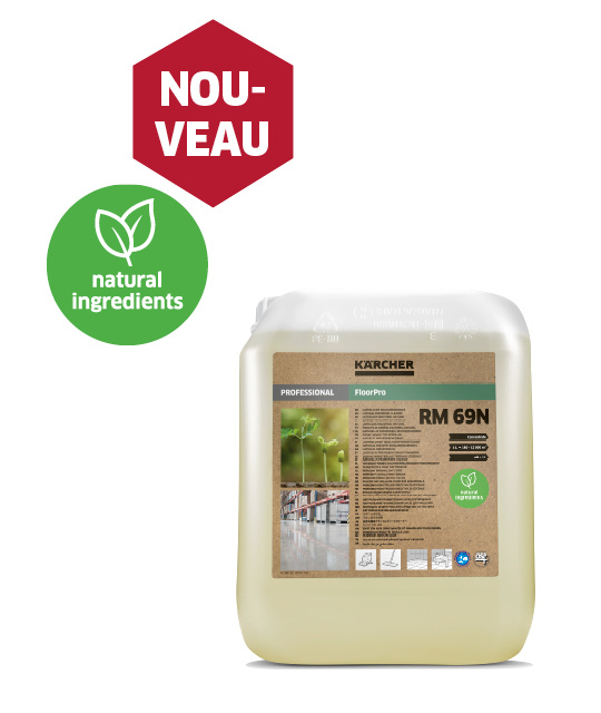 Détergent naturel industriel FloorPro RM 69N 10l