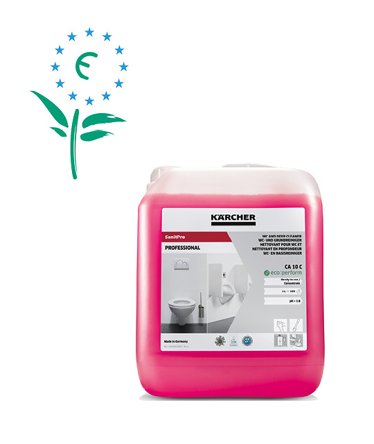 SanitPro detergente per pulizie di fondo di sanitari CA10C eco 5l